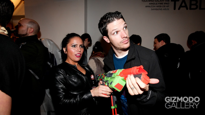 Illustration for article titled Gizmodo Gallery Reader Meet Up Nerf Party Gallery